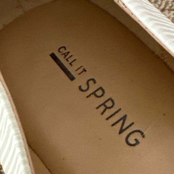 Call It Spring Womens Fibocchi Ballet Flat - Medium Lebanon - Picture 8 of 9